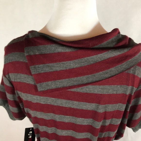 Plus Size top belt knit crop dress/long shirt NWT - Picture 5 of 6